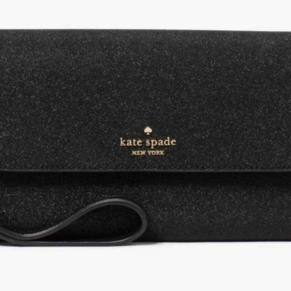 Kate Spade wristlet wallet - Black sparkle - BNIB - Picture 4 of 4
